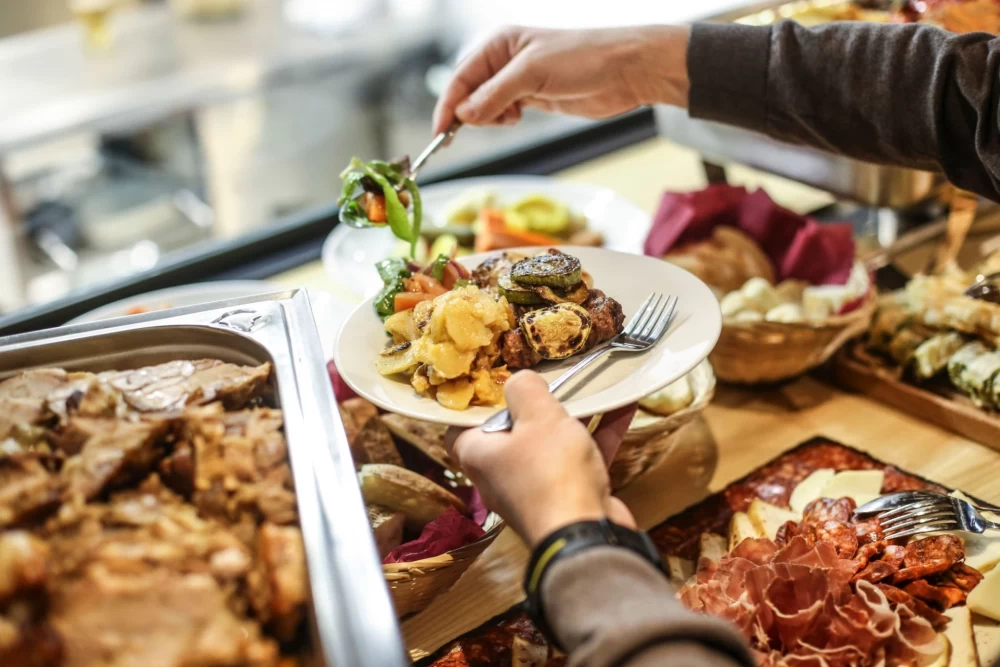 لیست غذا برای ناهار