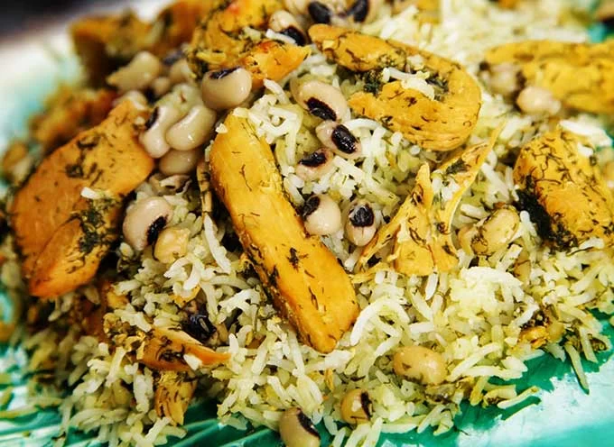 کالری پلو شوشتری