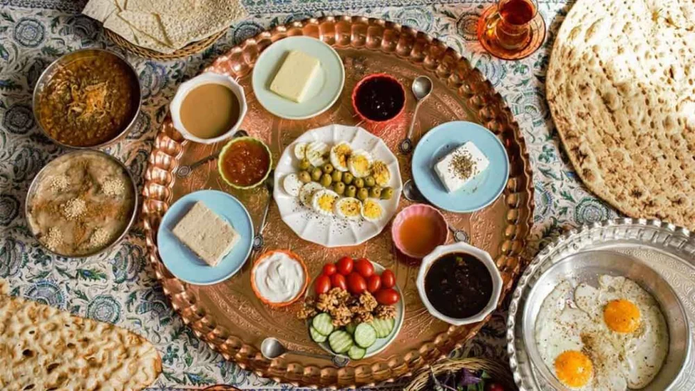 لیست غذا برای افطار ماه رمضان