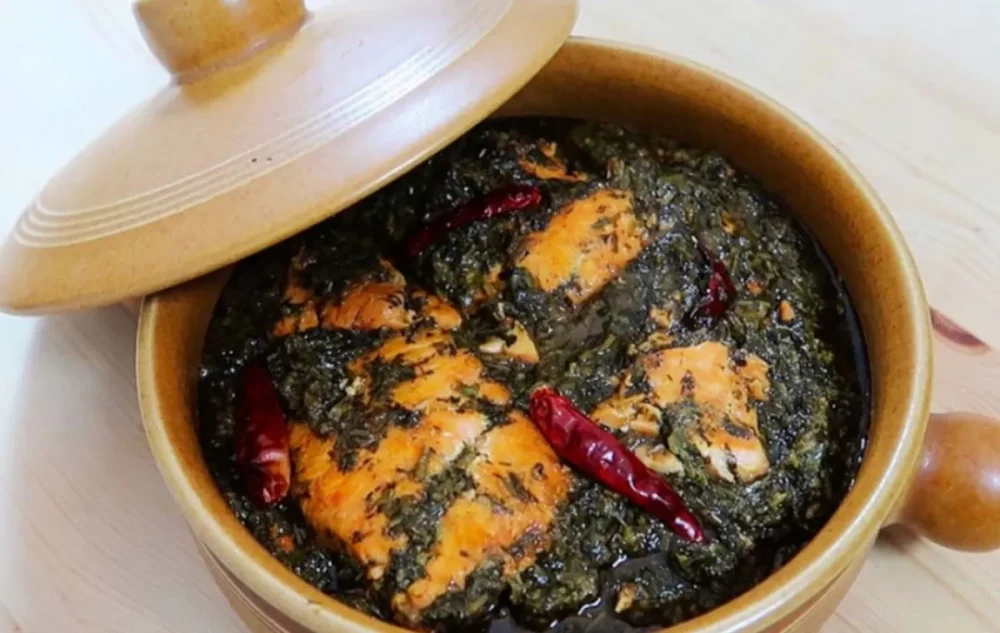 کالری قلیه ماهی