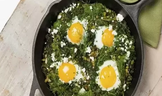 کالری نرگسی اسفناج