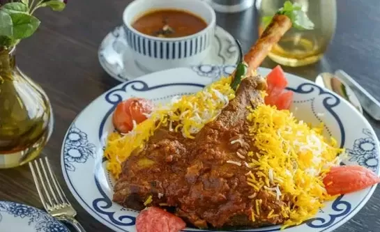 کالری چلو گوشت