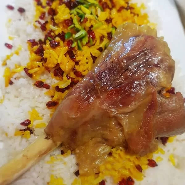 کالری چلو گوشت