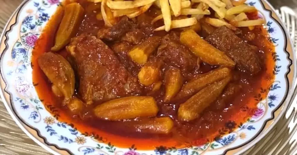 کالری خورشت بامیه