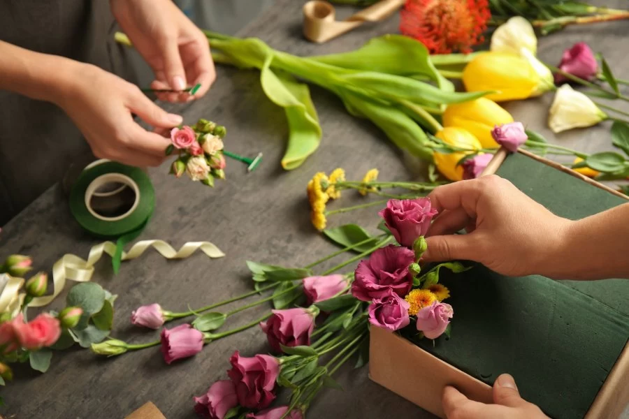 نحوه مراقبت و نگهداری از باکس و سبد گل