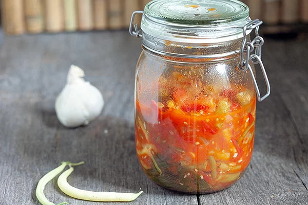 طرز تهیه ترشی لوبیا سبز