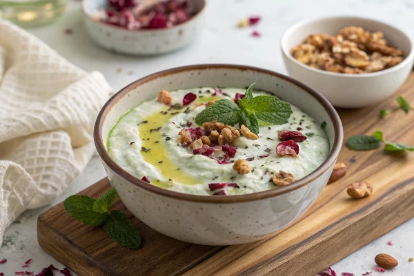 کالری بورانی ماست و کدو سبز