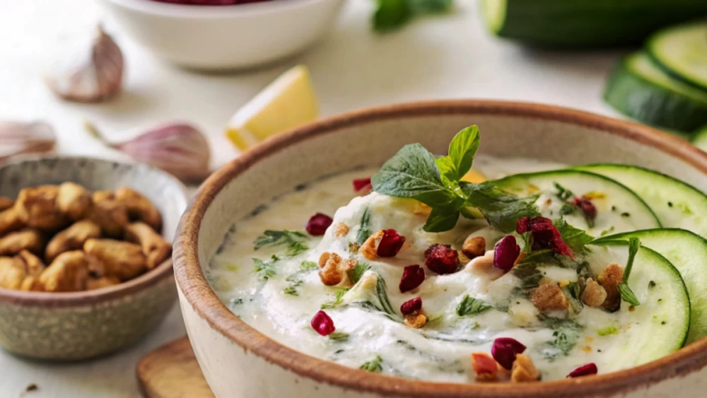 کالری بورانی ماست و کدو سبز