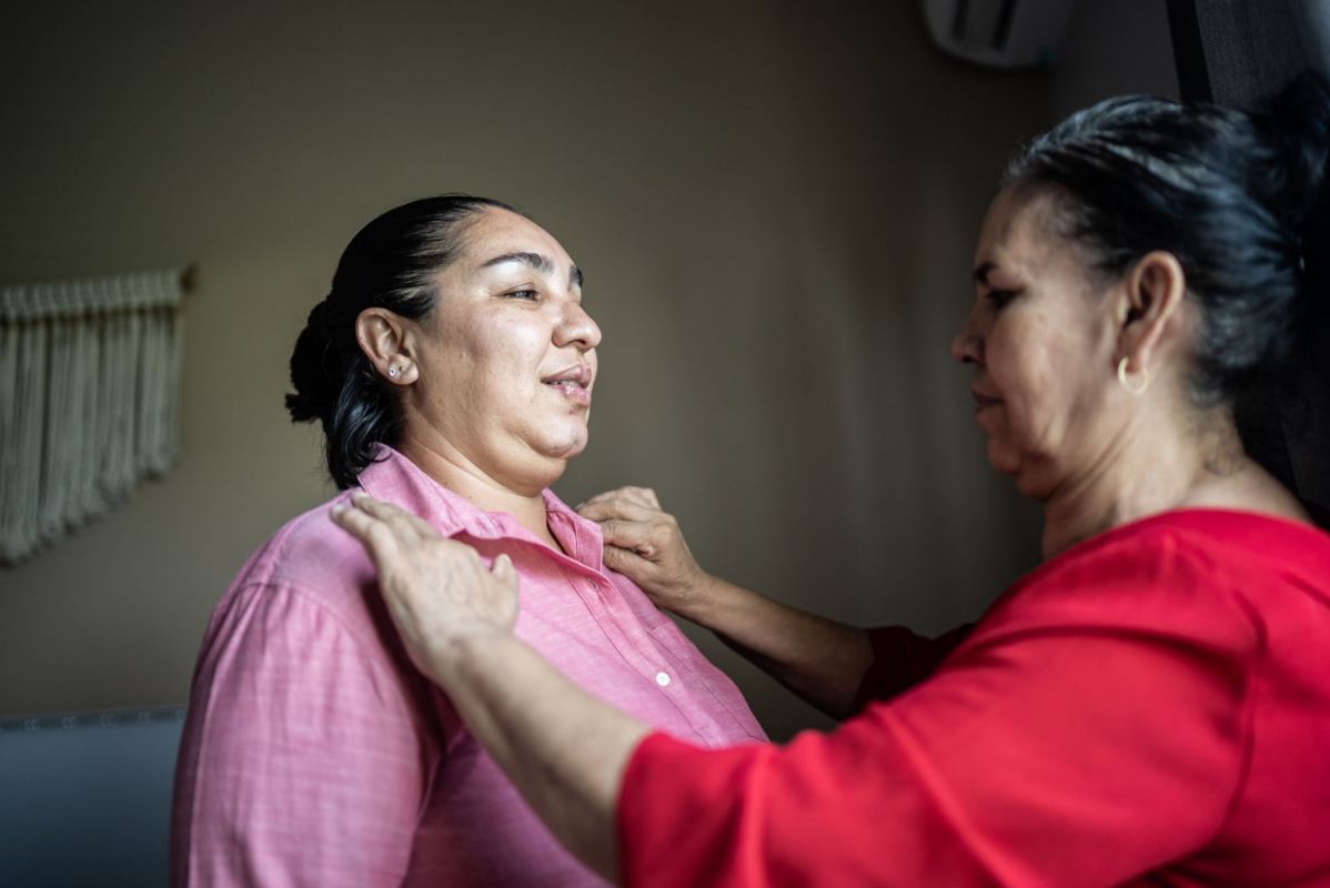 لباس مجلسی برای خانم های چاق