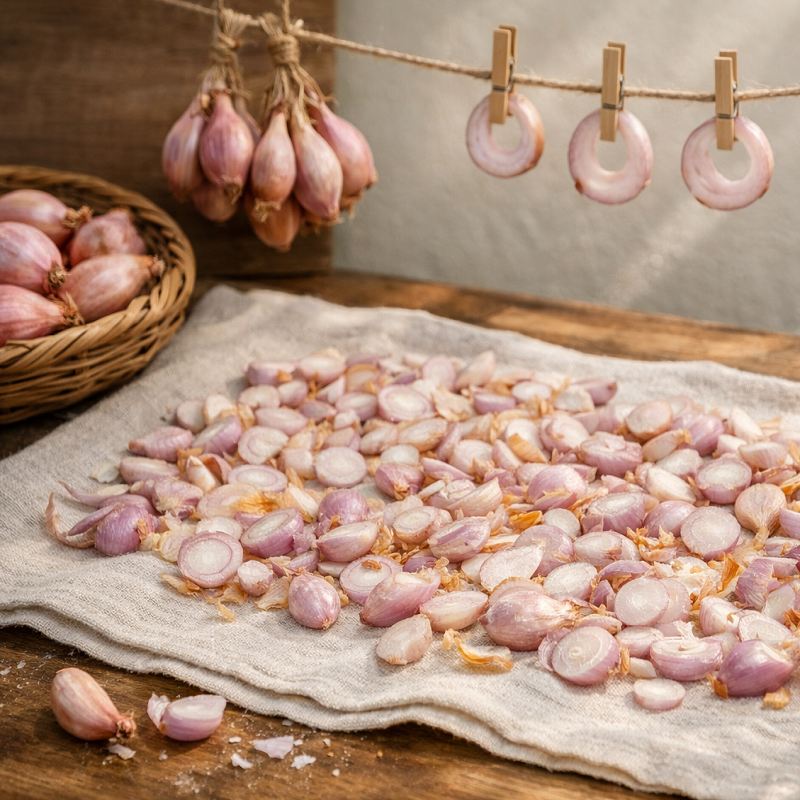روش خشک کردن موسیر