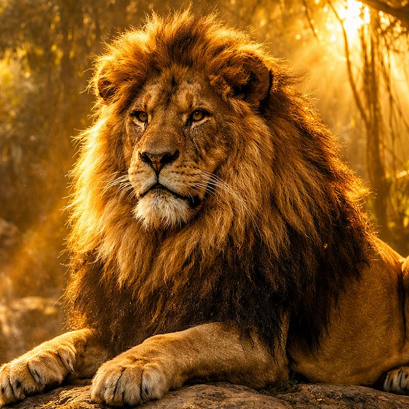 چرا شیر سلطان جنگل است