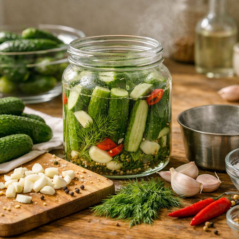 روش درست کردن خیارشور