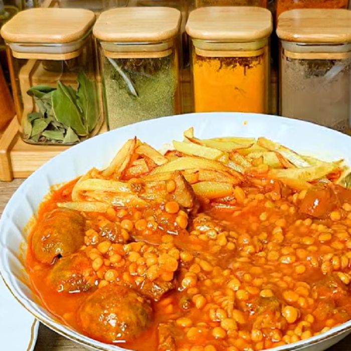 خورشت قیمه لعابدار