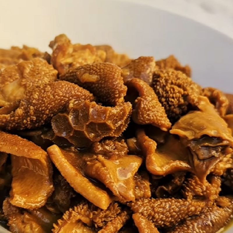 سیرابی خوشمزه سرخ شده در خانه