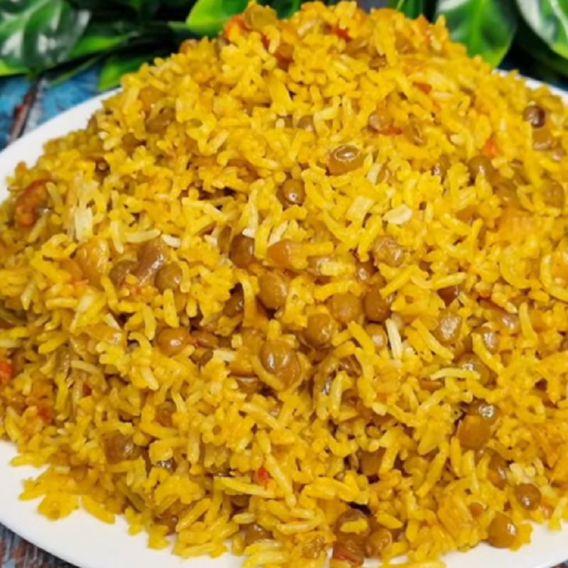 دستور تهیه بریانی عدس