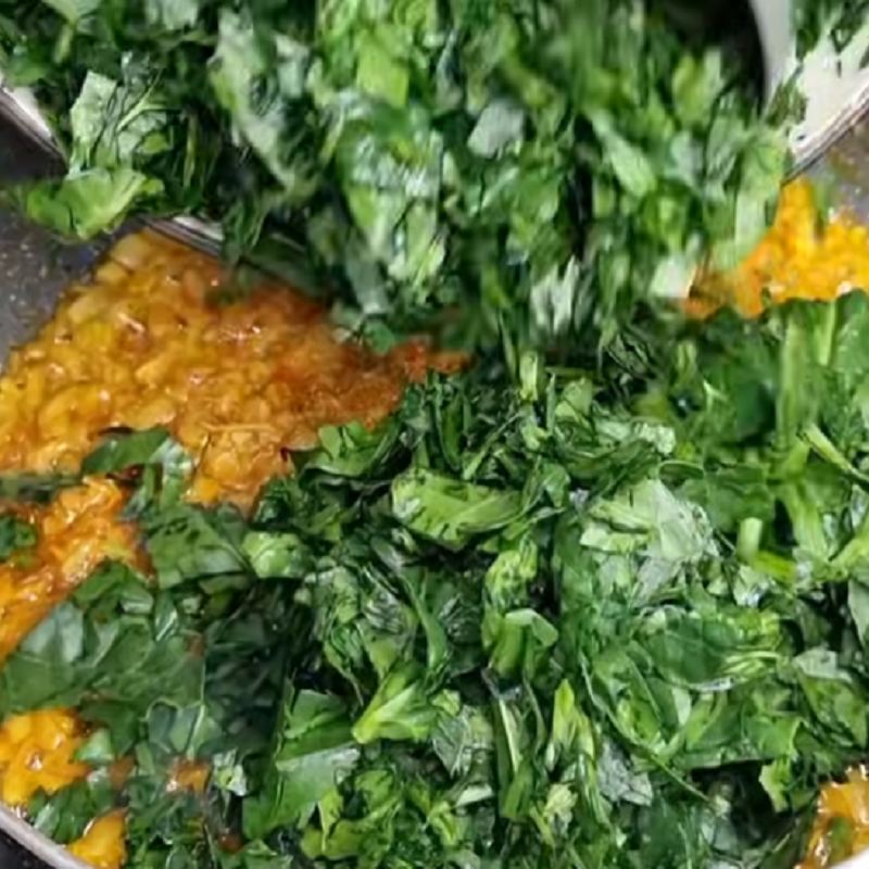 اضافه کردن اسفناج