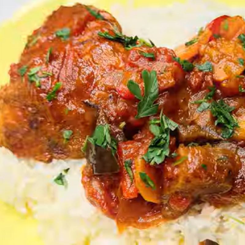طرز تهیه مرغ و بادمجان