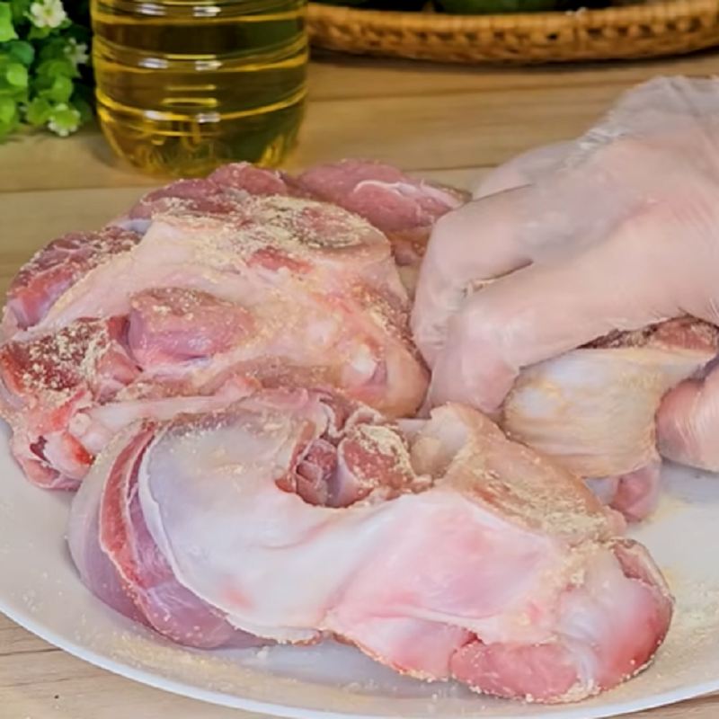 مزه دار کردن گوشت گوساله