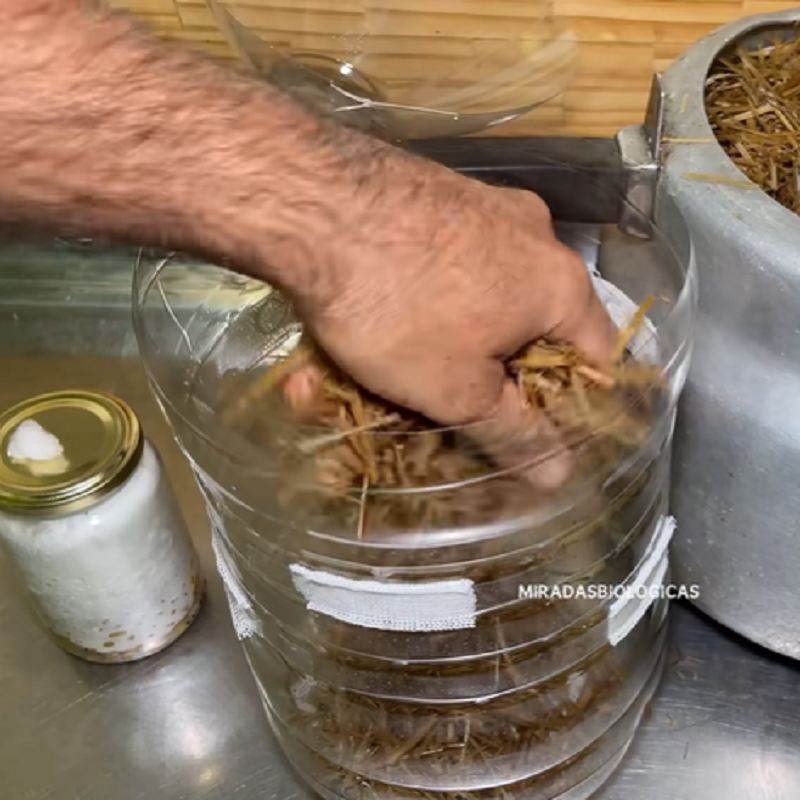 لایه گذاری کاه و اسپان
