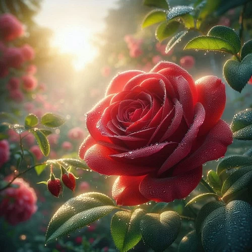 معنی ضرب المثل گل پشت و رو ندارد