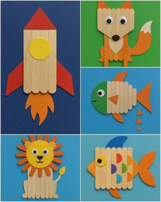 کاردستی با چوب بستنی