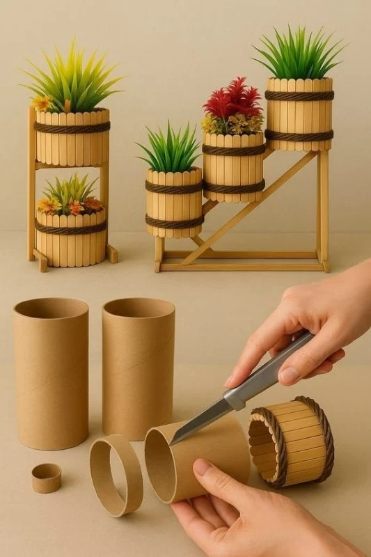 کاردستی با چوب بستنی