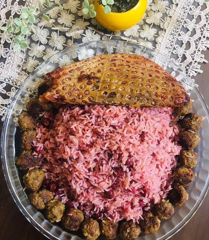 آلبالو پلو