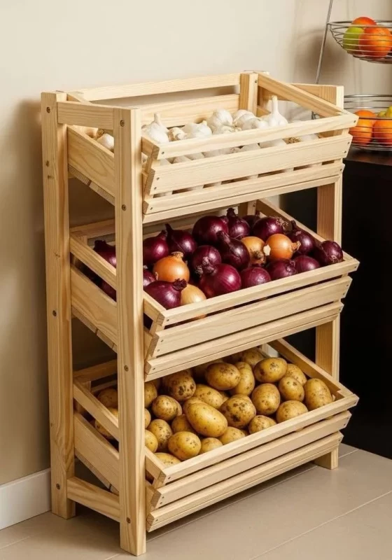 دکوری چوبی آشپزخانه
