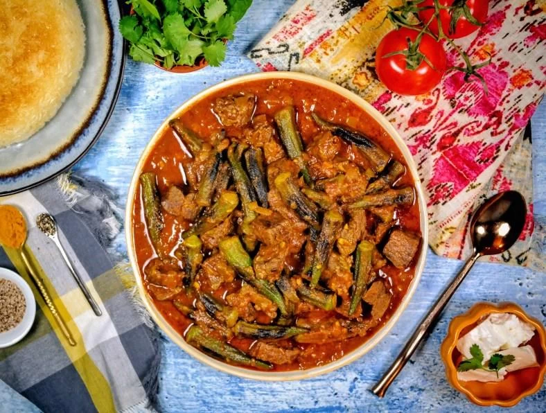خورشت بامیه