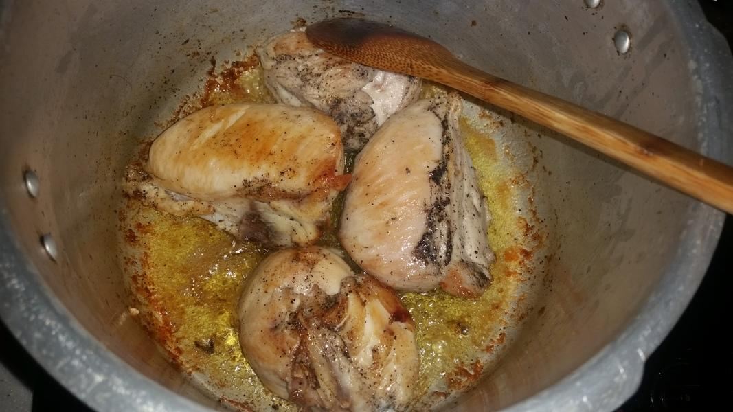 مرغ با دوغ گازدار