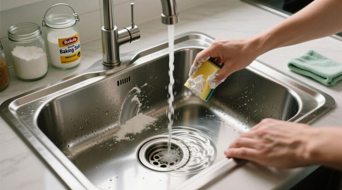 تمیز کردن سینک