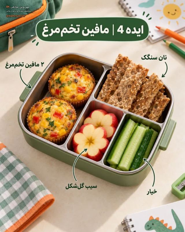 میان وعده مدرسه