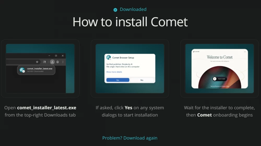 با مرورگر هوش مصنوعی Comet، هوشمندانه وب گردی کنید!