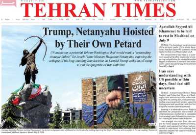 روزنامه Tehran Times - یکشنبه, ۲۴ خرداد ۱۴۰۵