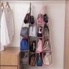 قیمت آویز کیف داخل کمد 4 طبقه 8 خانه پارچه ای جنس...