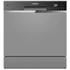قیمت Toshiba DW-08T1(S)-MY Dishwasher 8 Plate Setting - Silver