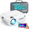 قیمت WiFi Bluetooth Projector, WiMiUS 1080P Full HD Projector Support 1080P LED Home Cinema Video Projector 200 Inch Display