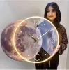 قیمت ساعت دیواری طرح ماه سایز ۵۰ | شش میلیون و نهصد هزار تومان