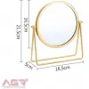 قیمت Metal 8 base desktop makeup mirror
