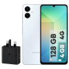  Samsung Galaxy A06 Dual SIM Storage 128GB And RAM 4GB Mobile Phone - With 25W Samsung Charger