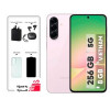 Samsung Galaxy A56 Dual SIM Storage 256GB And 8GB RAM Mobile Phone - Vietnam - With 45W Samsung Charger, Anker Soundore R50i Bluetooth Headphone, Screen Protector and Jelly Case