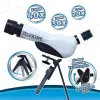 قیمت تلسکوپ نجومی آموزشی مدل 1062 با سه عدسی 20X، 30X و 40X | یک میلیون و هفتصد و هفتاد هزار تومان
