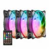 قیمت کیت ۳ عددی فن گرین مدل HURACAN FAN GFK120M-ARGB