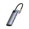 قیمت هاب 7 پورت USB Type-C بیسوس مدل Baseus Metal Gleam Series...