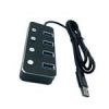 قیمت هاب USB 3.0 چهار پورت کلید دار کی نت مدل K-Net H5 4Port