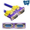 قیمت کابل VGA اُسکار مسی 1.5 متری 3+9 (VGA OSCAR 1.5M)