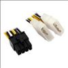 قیمت تبدیل برق Molex 6Pin مخصوص مادربرد و کارت گرافیک