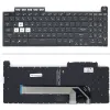 قیمت کیبورد لپ تاپ ایسوس TUF Gaming F15 FX506 با بک لایت RGB | یک میلیون و دویست و چهل و پنج هزار تومان