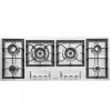 قیمت Steel Alborz S-6121 Tabletop Steel Gas Stove