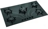 قیمت Akhavan Z4 Glass Gas Stove Black